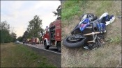 Tragiczny wypadek na DK22. Nie żyje motocyklista