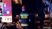 Ogromny pożar w Kożuchowie. W płomieniach zginął 56-letni mężczyzna