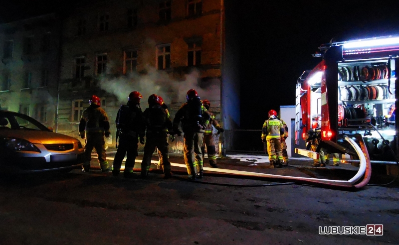 11/12 Pożar kamienicy przy ul. Prostej w Gorzowie