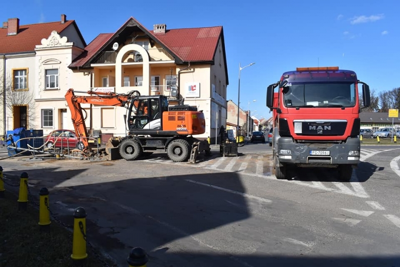 5/8 Prace podziemne na wielu ulicach w Sulęcinie