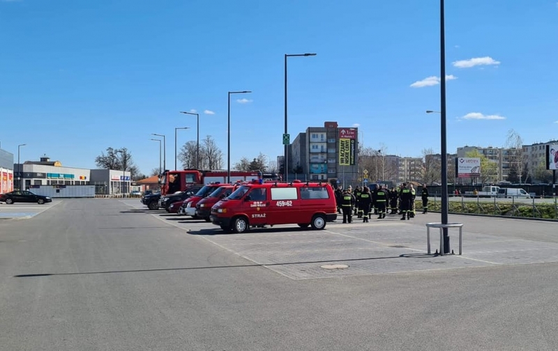 5/6 Strażacy ochotnicy wsparli druha zakażonego kornawirusem