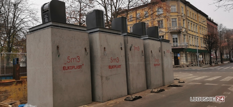 3/7 Budowa podziemnych pojemników w Gorzowie