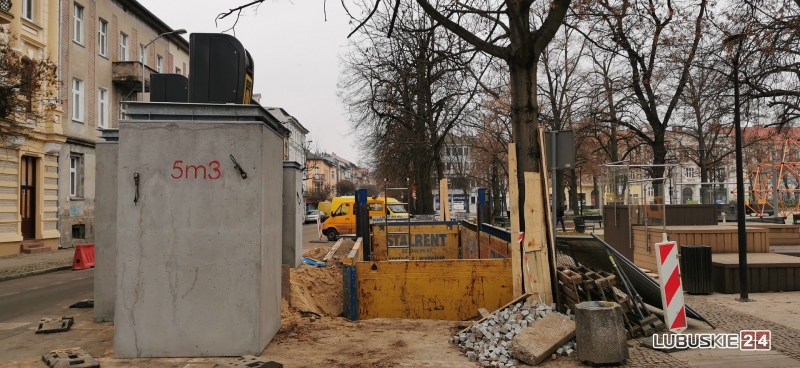 4/7 Budowa podziemnych pojemników w Gorzowie