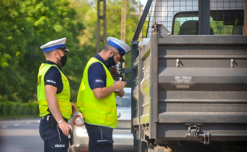 4/9 Policyjny dron nad Krosnem Odrzańskim