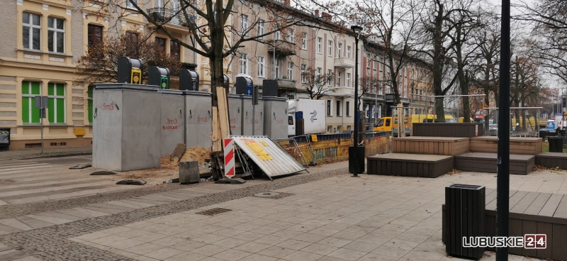 6/7 Budowa podziemnych pojemników w Gorzowie