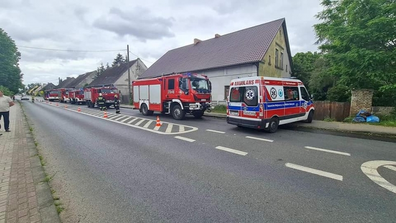 1/7 Pożar mieszkania w Trzebiszewie. Spaliła się wersalka