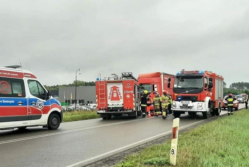5/7 Ciężarówka śmiertelnie potrąciła rowerzystę w Skwierzynie