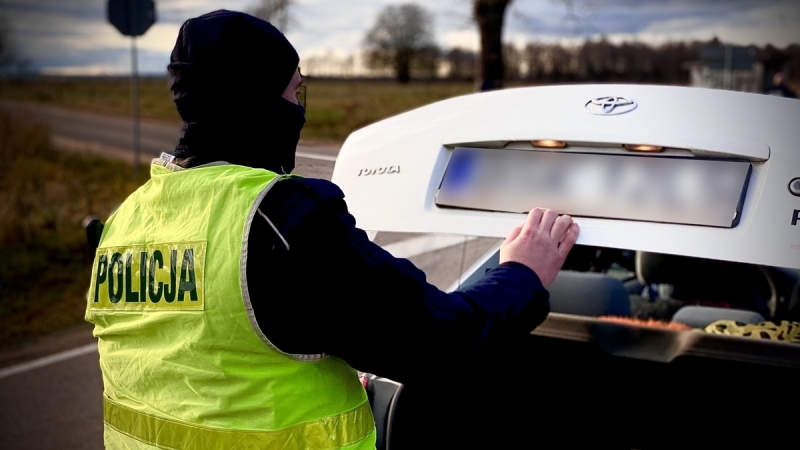 1/21 Policjanci z lubuskiego na wschodniej granicy Polski