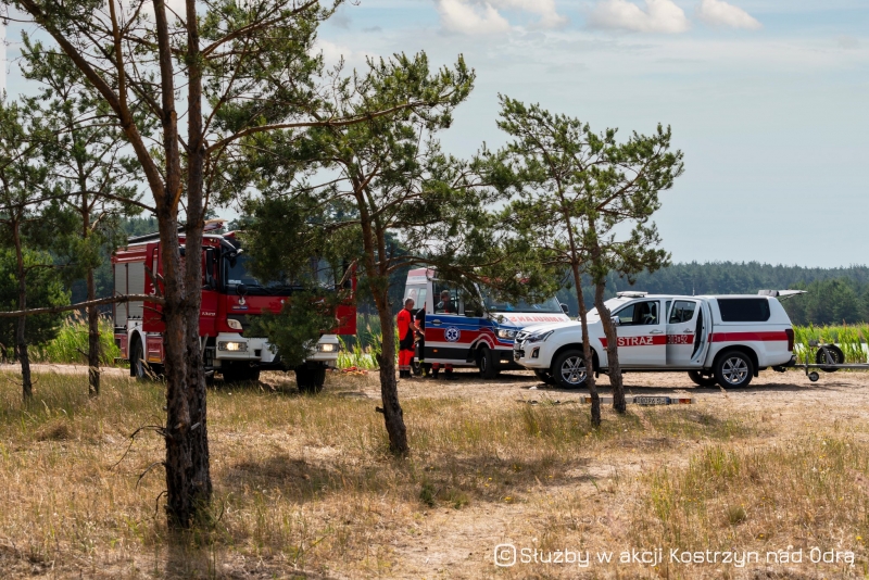 7/8 Mężczyzna utonął na terenie dawnej żwirowni