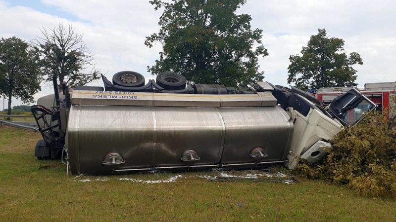 4/8 Koszmarny wypadek pod Świebodzinem. Zginęła matka i dwójka dzieci