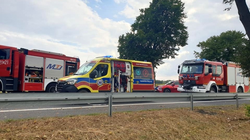 5/8 Koszmarny wypadek pod Świebodzinem. Zginęła matka i dwójka dzieci