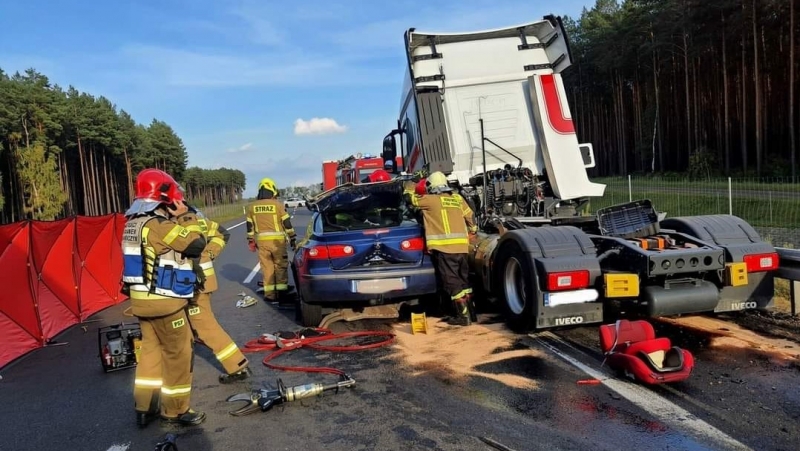 6/9 Śmiertelny wypadek na DK24 koło Skwierzyny