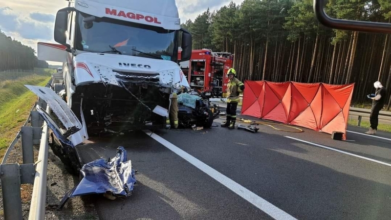 7/9 Śmiertelny wypadek na DK24 koło Skwierzyny