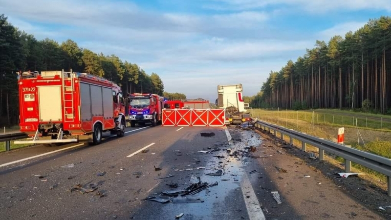 8/9 Śmiertelny wypadek na DK24 koło Skwierzyny