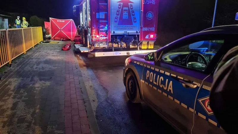 5/10 Śmiertelny wypadek przy ul. Bledzewskiej w Skwierzynie