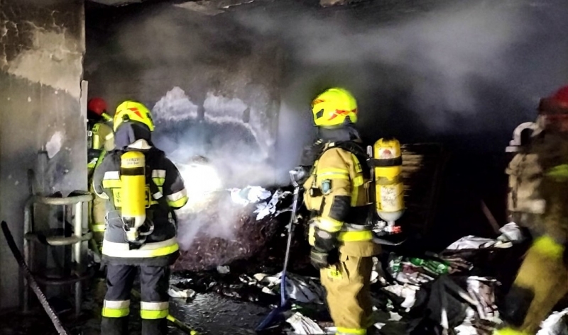 3/8 Pożar Castoramy w Zielonej Górze