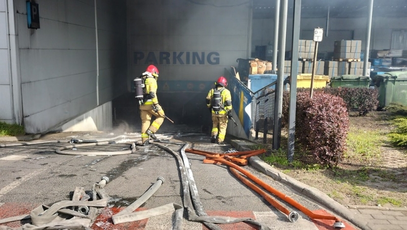 5/8 Pożar Castoramy w Zielonej Górze