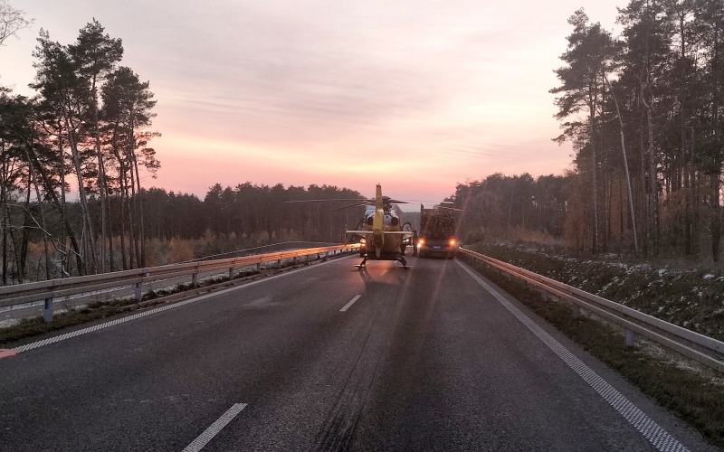 4/6 Śmiertelny wypadek na obwodnicy Zielonej Góry