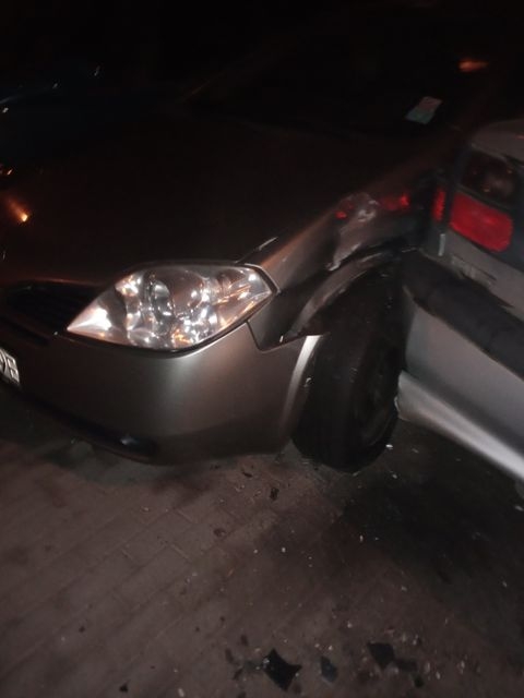 3/6 Rozbite auta przy ul. Matejki w Gorzowie