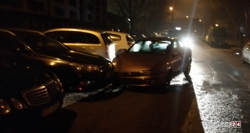 6/6 Rozbite auta przy ul. Matejki w Gorzowie