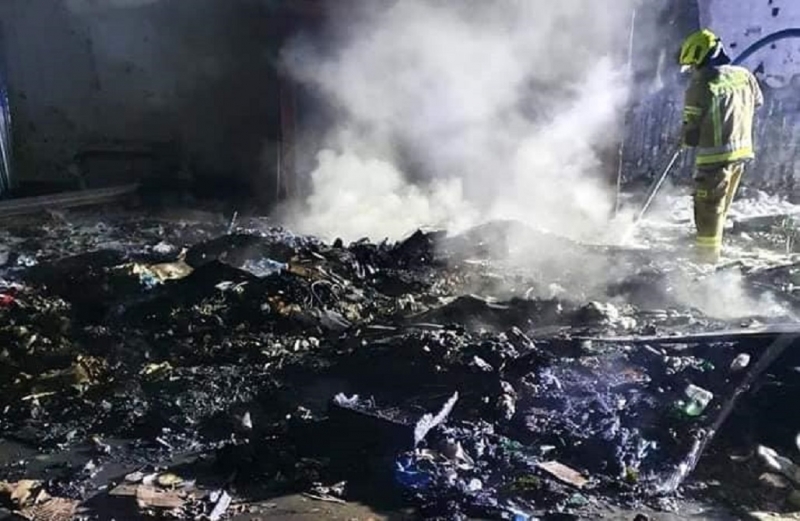 4/9 Pożar tartaku w Trzebiszewie