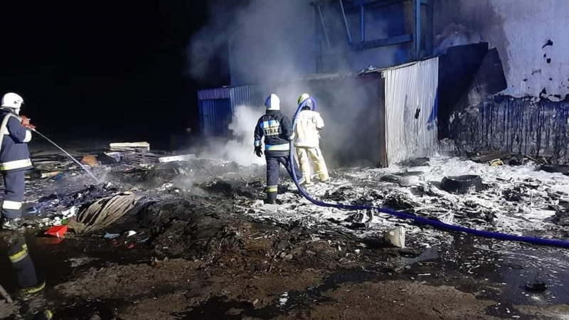 6/9 Pożar tartaku w Trzebiszewie