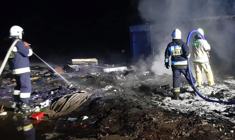 8/9 Pożar tartaku w Trzebiszewie