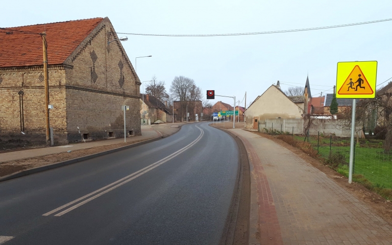 6/6 Droga w m. Chociule oficjalnie oddana do użytku