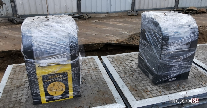 3/6 Gorzów: Podziemne pojemniki zamontowane