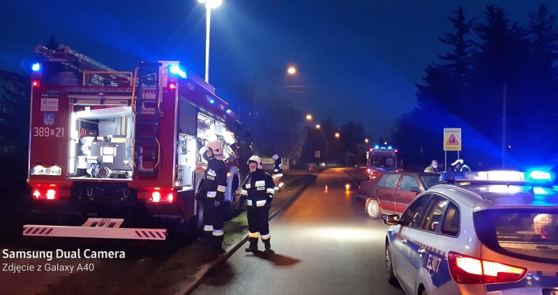 6/6 Czołówka osobówki i motocykla w Kożuchowie