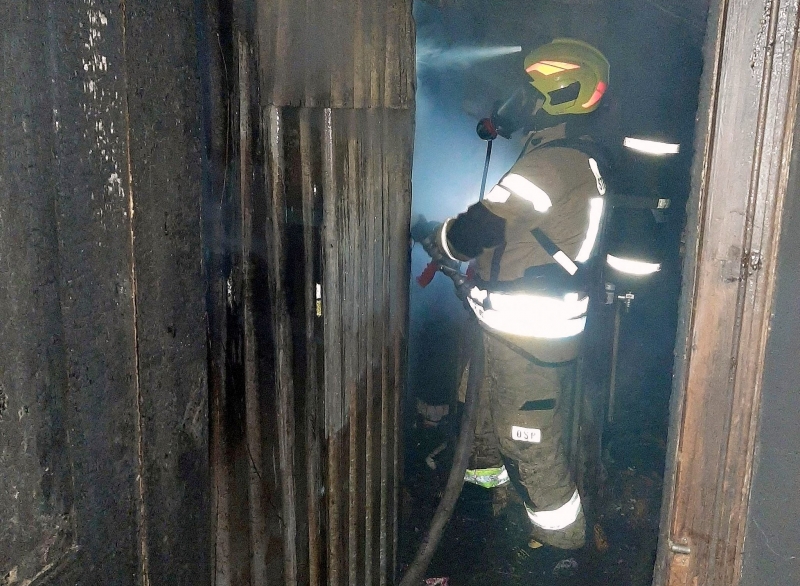 4/10 Pożar w Wiejcach pod Skwierzyną