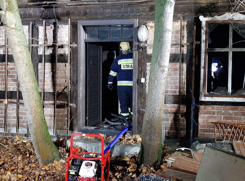 5/10 Pożar w Wiejcach pod Skwierzyną