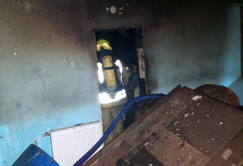 6/10 Pożar w Wiejcach pod Skwierzyną