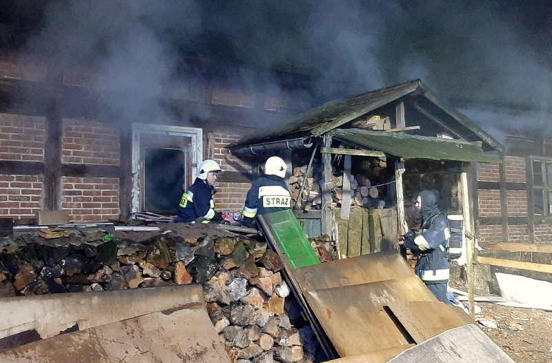 10/10 Pożar w Wiejcach pod Skwierzyną