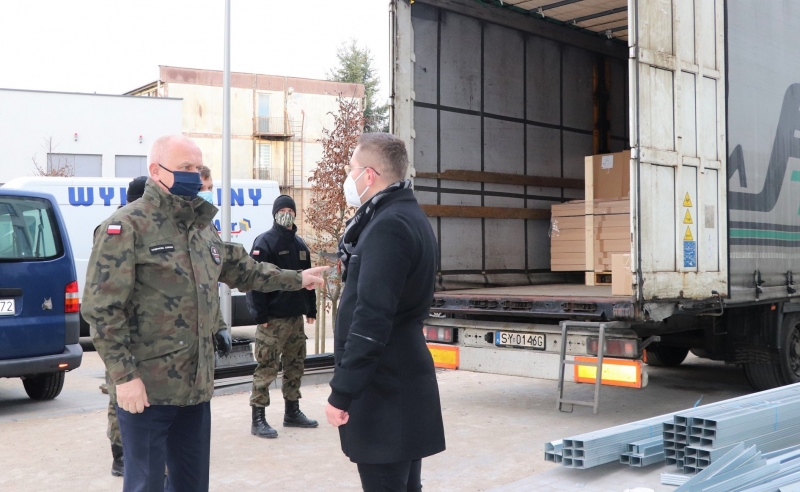 4/7 W Zielonej Górze powstaje szpital tymczasowy