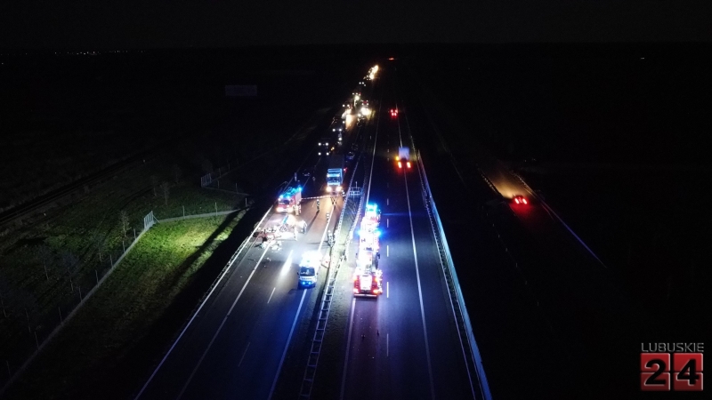 4/6 Tragiczny wypadek na S3 pod Gorzowem