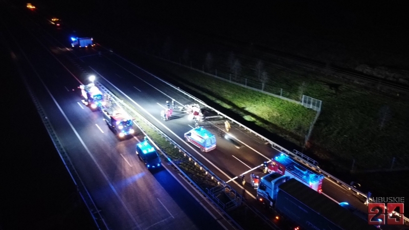 6/6 Tragiczny wypadek na S3 pod Gorzowem