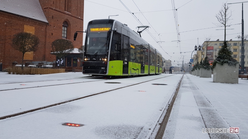 3/17 Noworoczne opady śniegu w Gorzowie