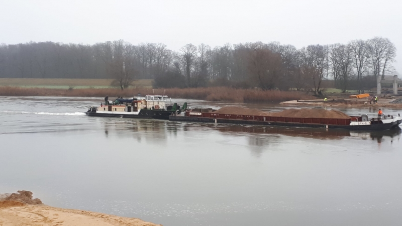 3/6 Budowa mostu w Milsku