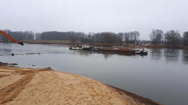 4/6 Budowa mostu w Milsku