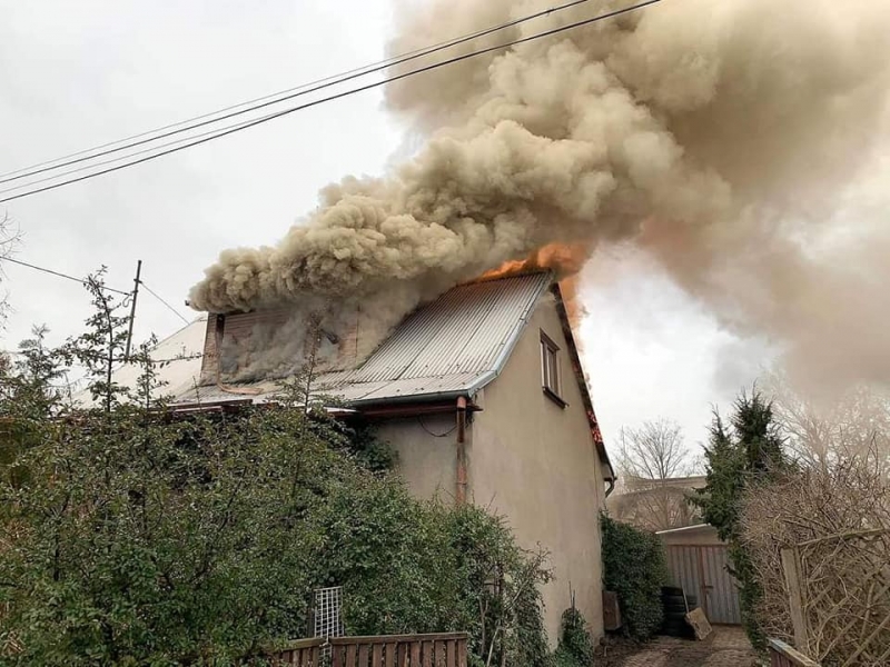 7/7 Pożar domu jednorodzinnego w Skwierzynie
