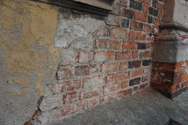 13/14 Prace przy odbudowie hełmu wieży w Żarach