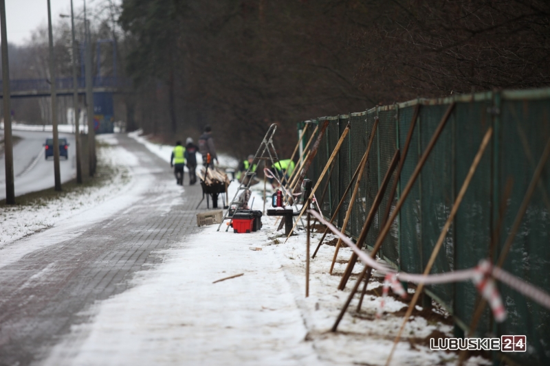 1/19 Pierwsze prace przy budowie hali widowiskowo-sportowej w Gorzowie