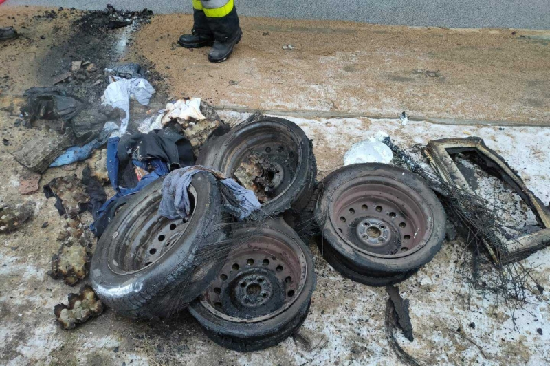 5/5 Pożar w budynku wielorodzinnym w Bledzewie