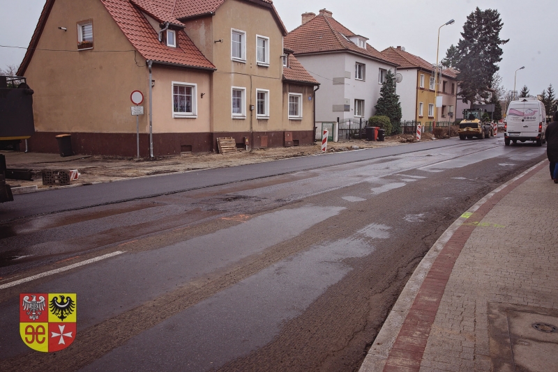 3/7 Prace przy ulicy Kolejowej w Świebodzinie