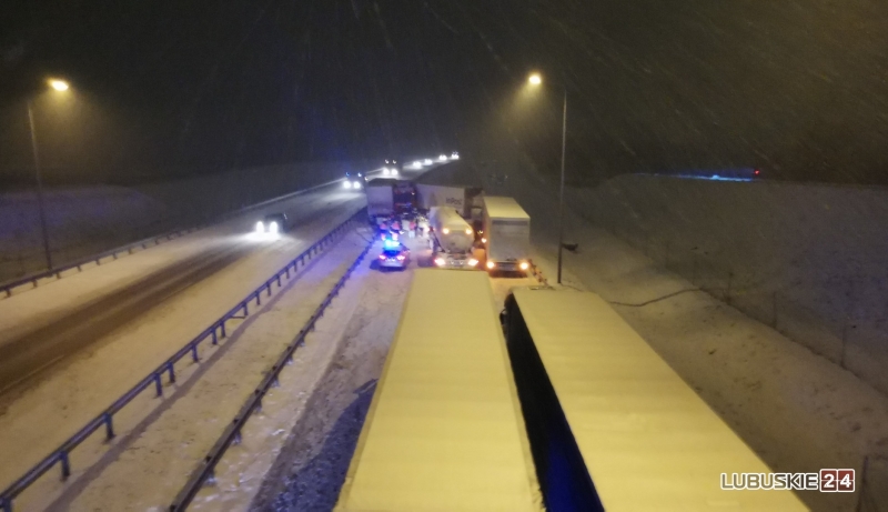 3/10 Karambol na S3 w Gorzowie