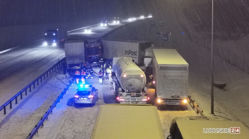 4/10 Karambol na S3 w Gorzowie