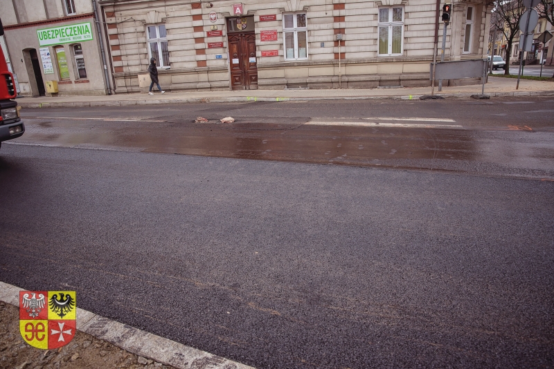 4/7 Prace przy ulicy Kolejowej w Świebodzinie