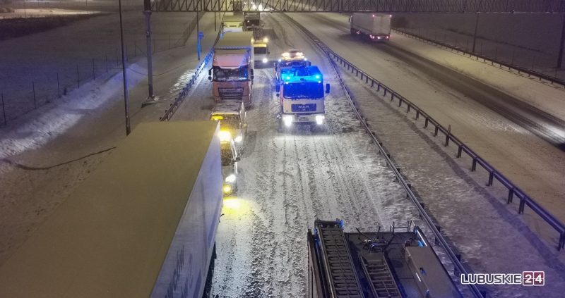 7/10 Karambol na S3 w Gorzowie