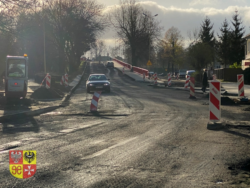 5/7 Prace przy ulicy Kolejowej w Świebodzinie
